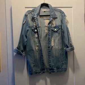 Oversized Jean Jacket